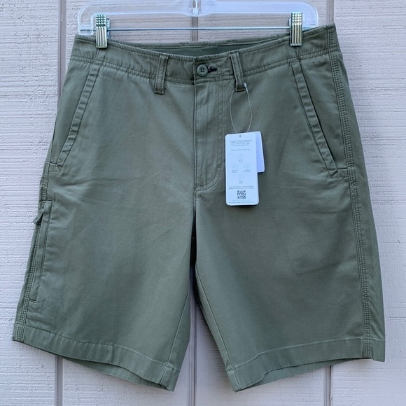 L.l. Bean Stonecoast Khaki Short - Olive Green - Picture 3 of 16